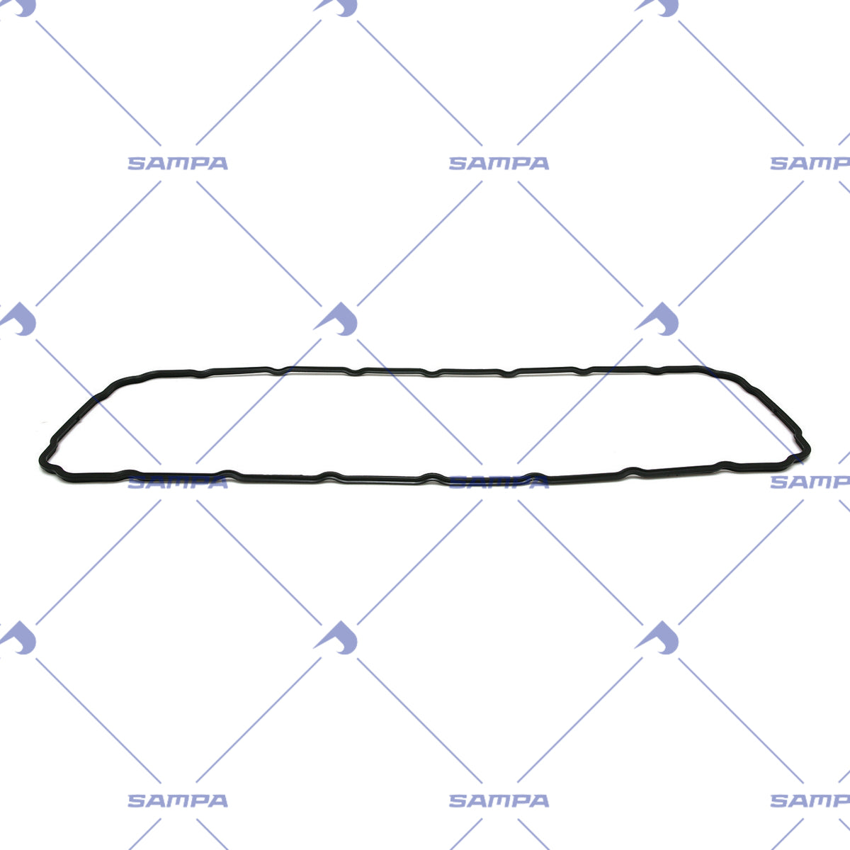 SAMPA 034.247 Oil Pan Gasket for Mack MP8 & Volvo D13 (Plastic Oil Pan)