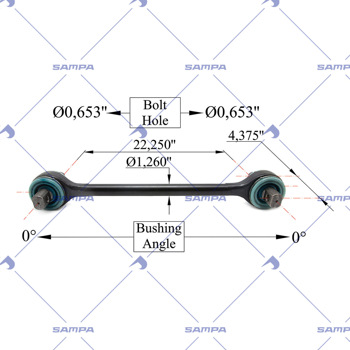 SAMPA 095.1067 technical drawing