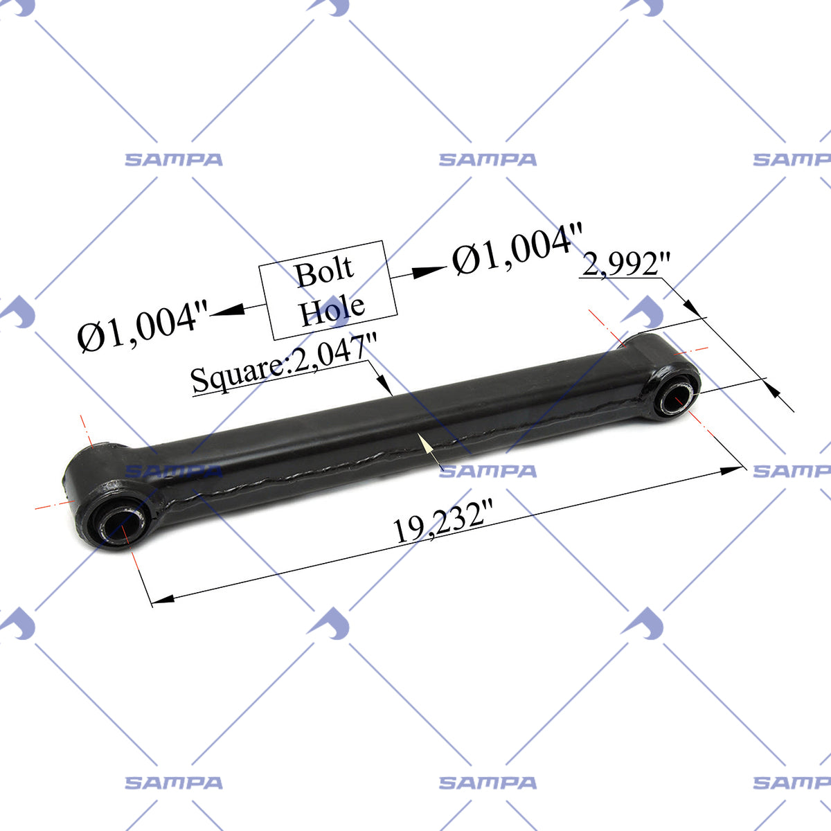 SAMPA 095.1108 technical drawing