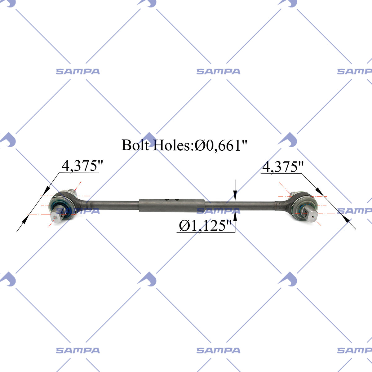 SAMPA 095.1112 technical drawing