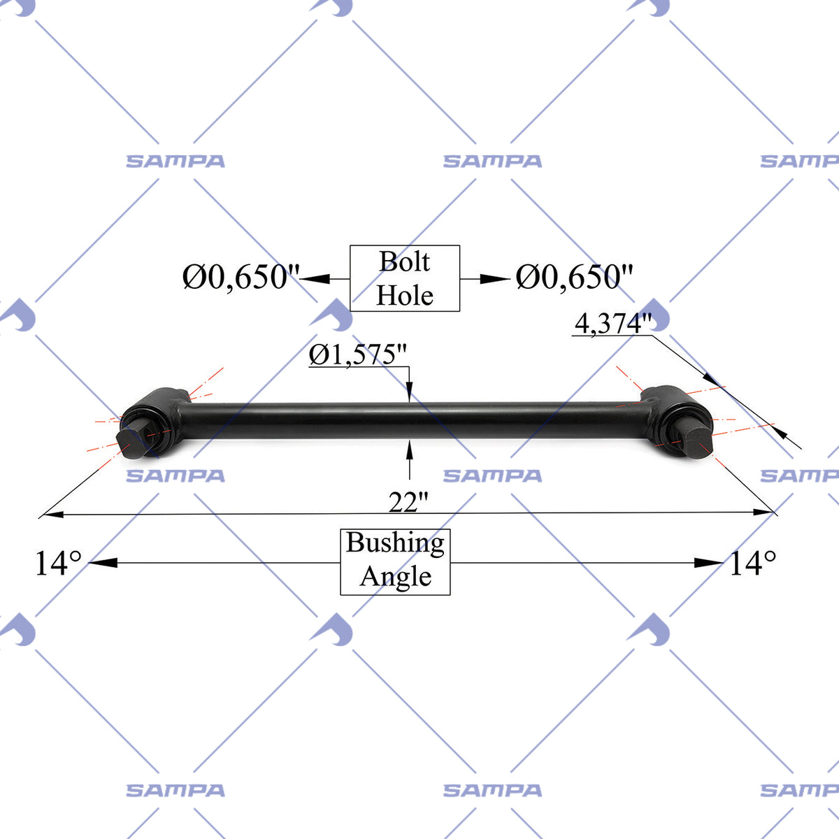 SAMPA 095.1138 technical drawing