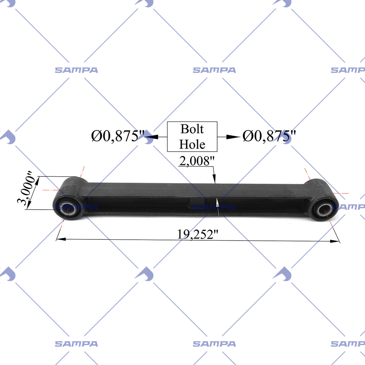SAMPA 095.1141 technical drawing