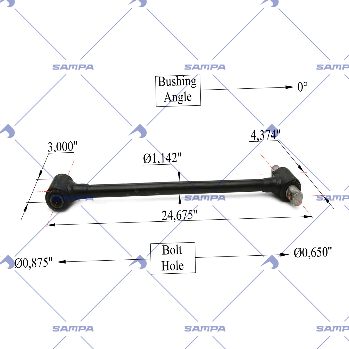 SAMPA 095.1228 technical drawing