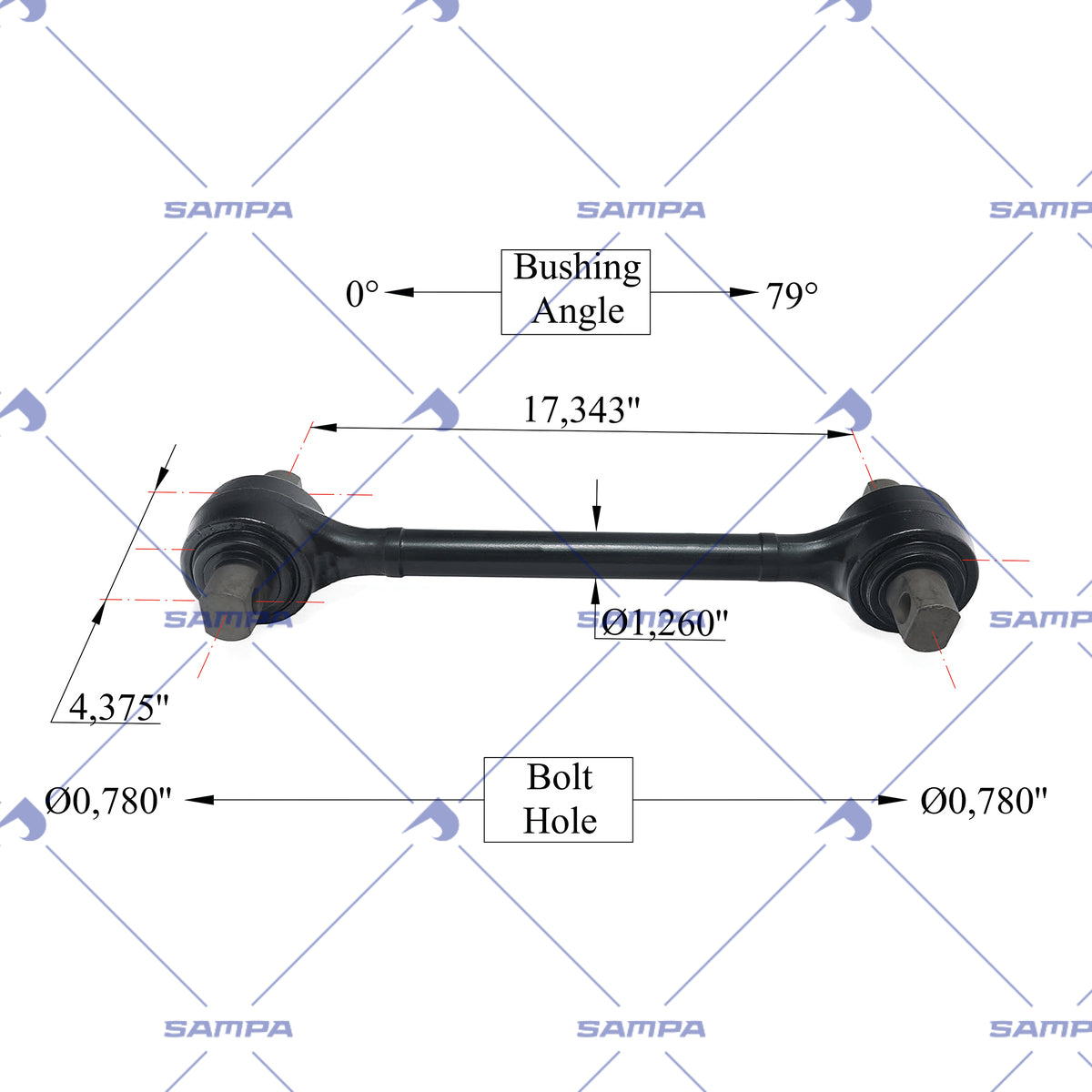 SAMPA 095.1262 technical drawing