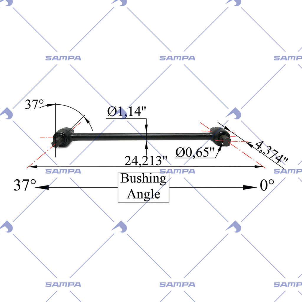 SAMPA 095.487 technical drawing