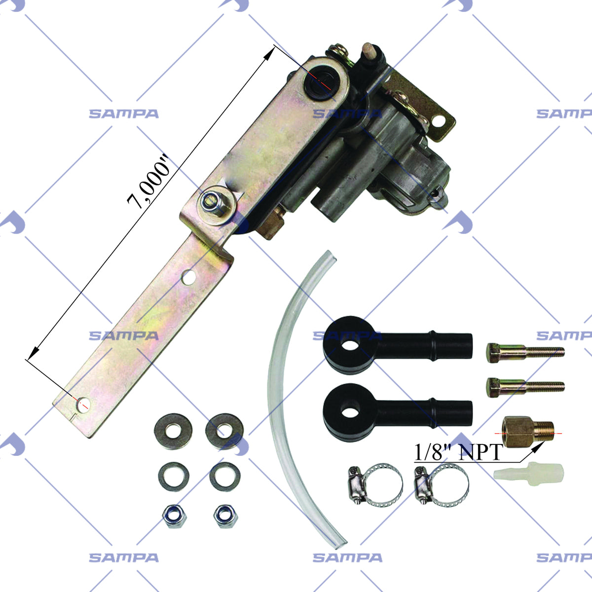 SAMPA 096.6954 technical drawing