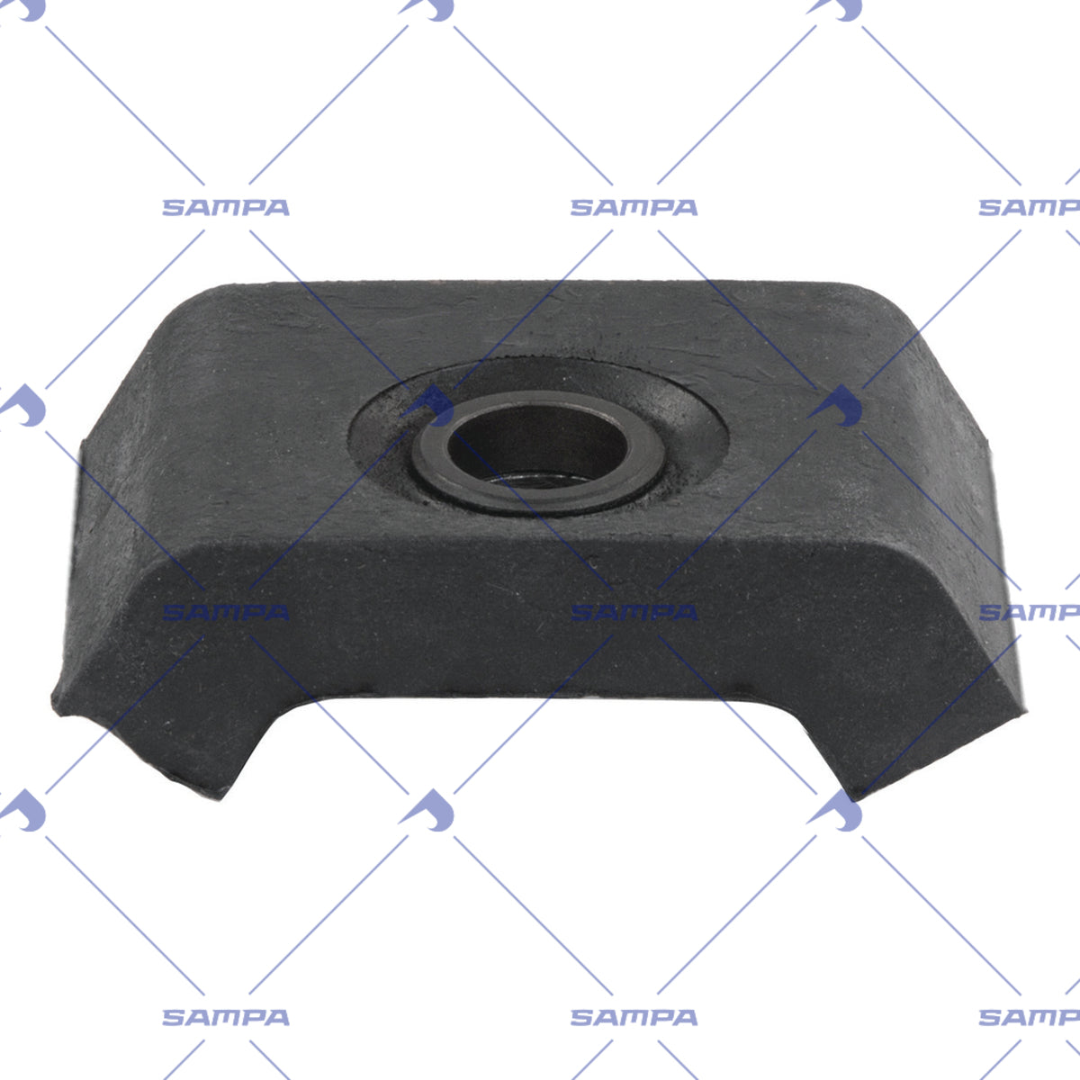 SAMPA 500.552 Motor Mount Bushing, Upper, for Kenworth, Rubber