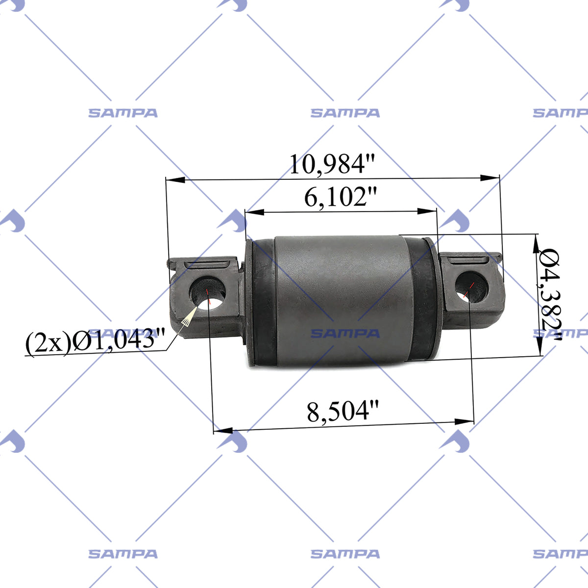 SAMPA 500.561A technical drawing