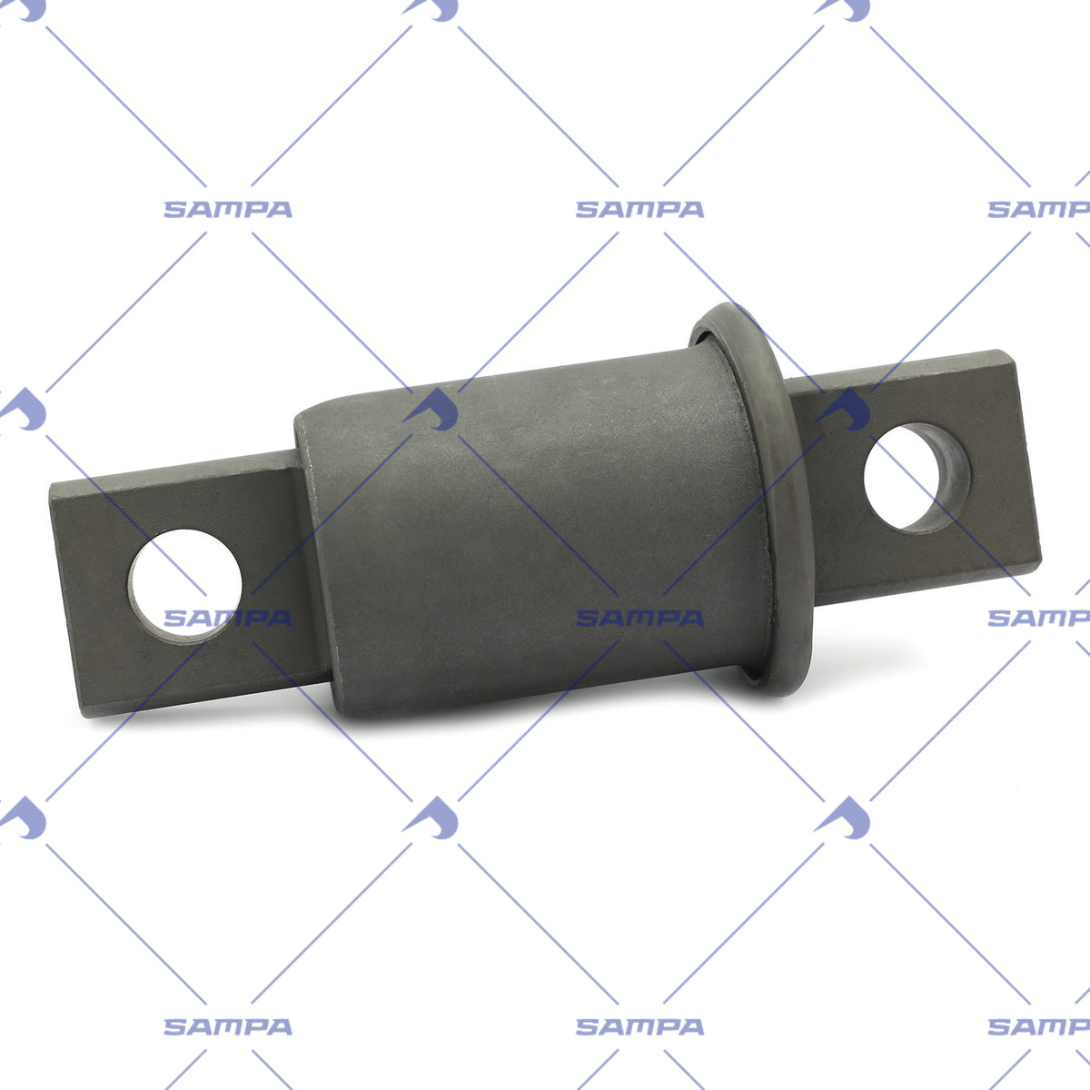 SAMPA 500.591 Spring Eye Bushing, Straddle Lip, Standard Size, Regular Flange