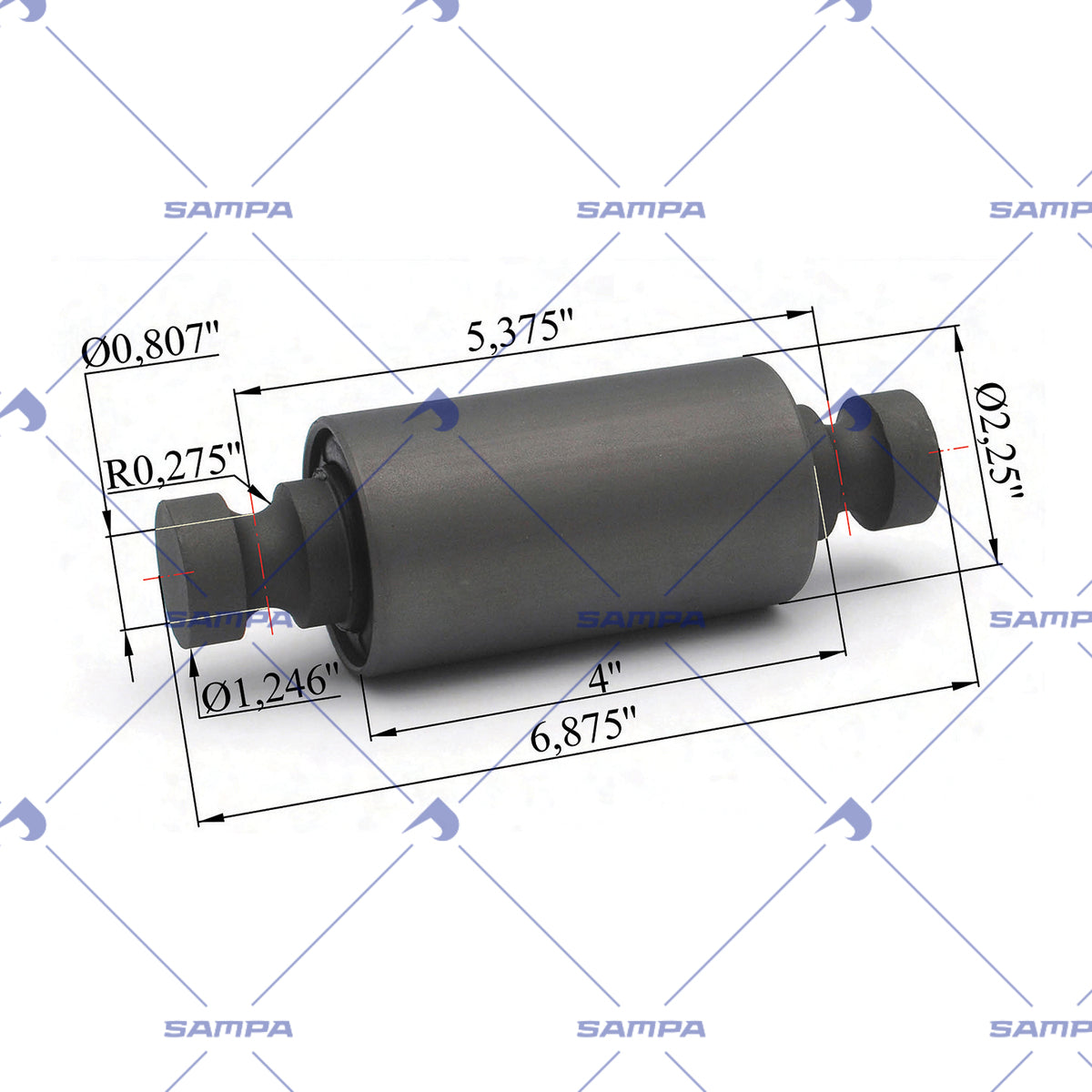 SAMPA 500.594 technical drawing