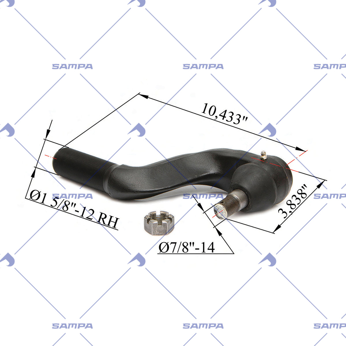 SAMPA 500.631 technical drawing