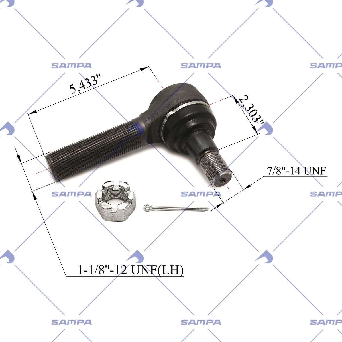 SAMPA 500.633 technical drawing