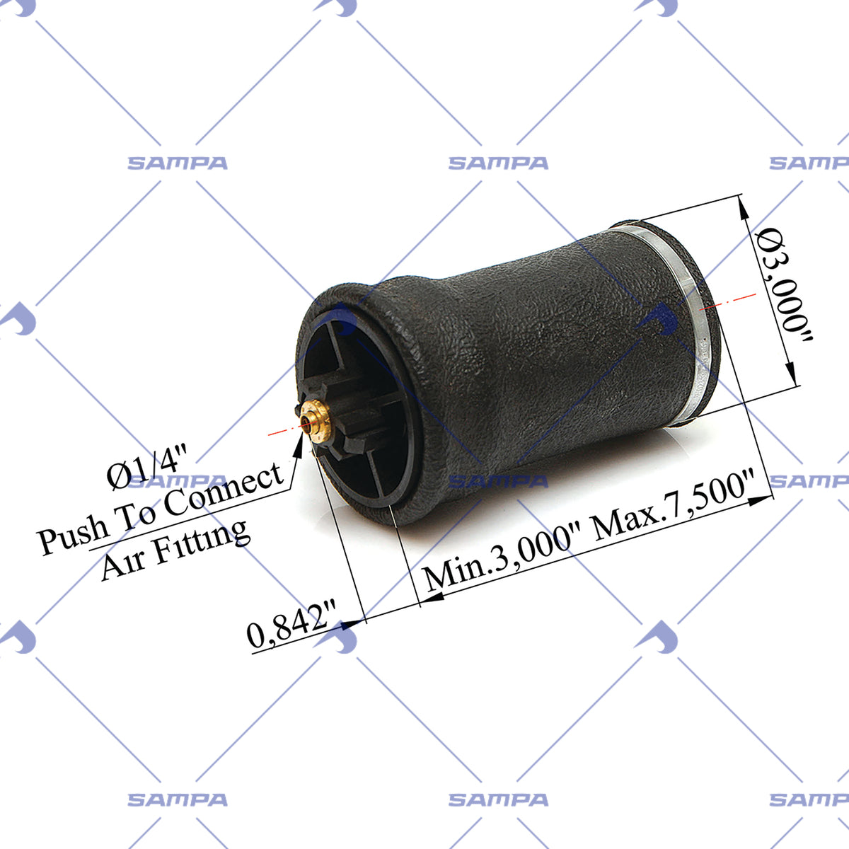 SAMPA 500.681-01 technical drawing