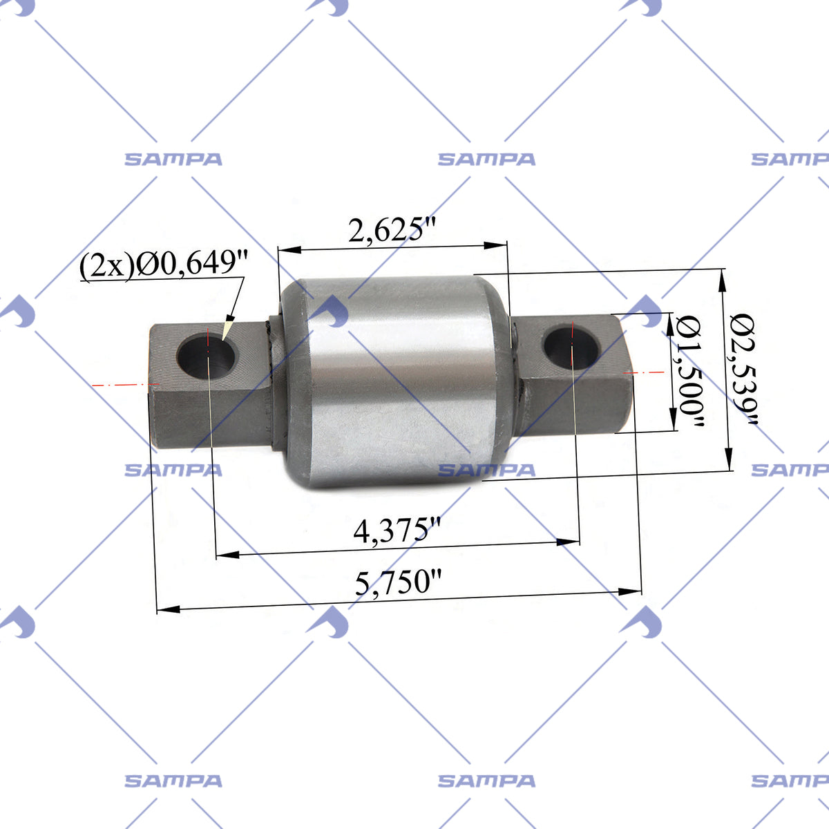 SAMPA 500.699 technical drawing
