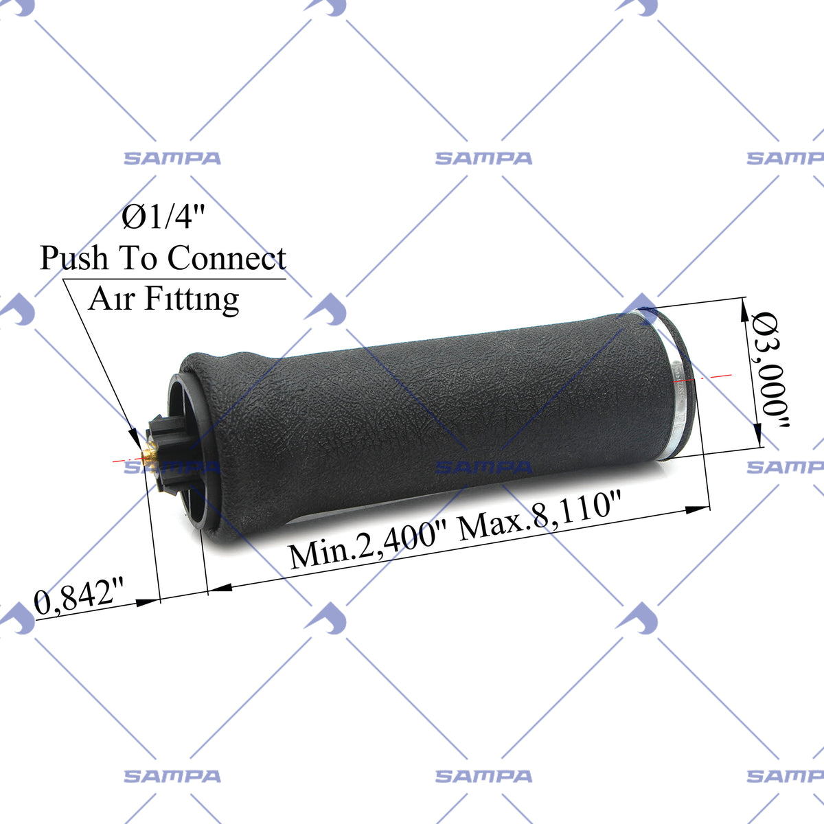 SAMPA 500.867-01 technical drawing