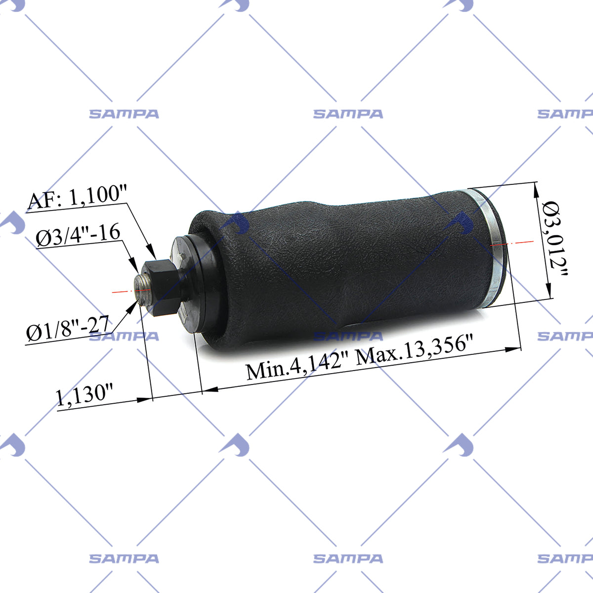 SAMPA 500.903-01 technical drawing