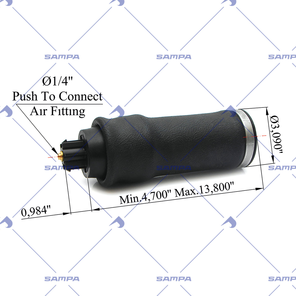 SAMPA 500.907-01 technical drawing
