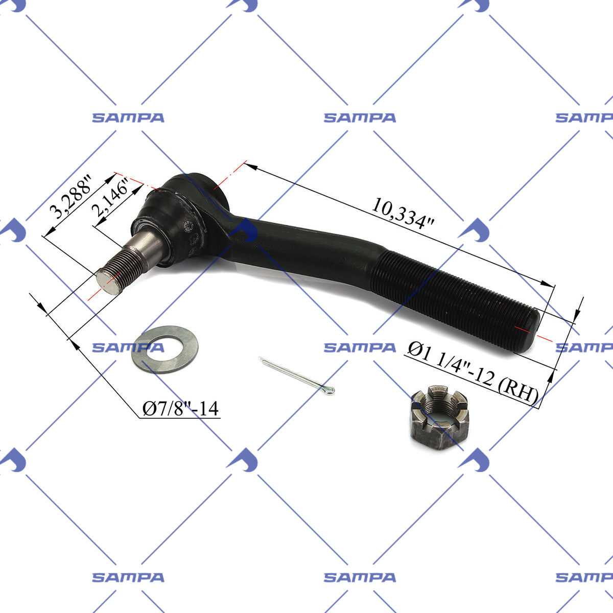 SAMPA 500.941 technical drawing