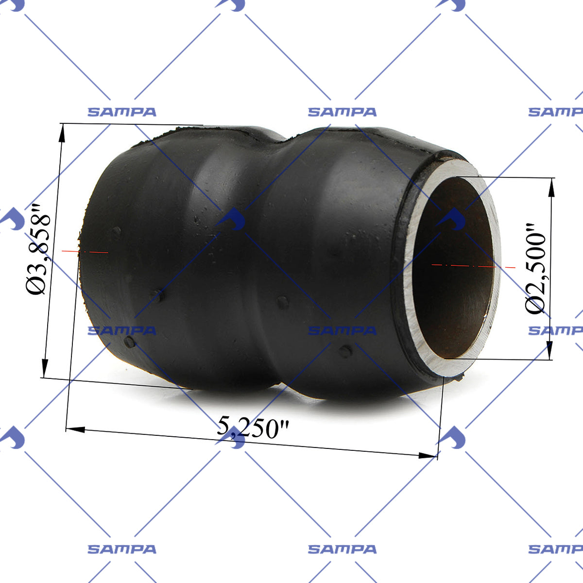 SAMPA 500.943 technical drawing
