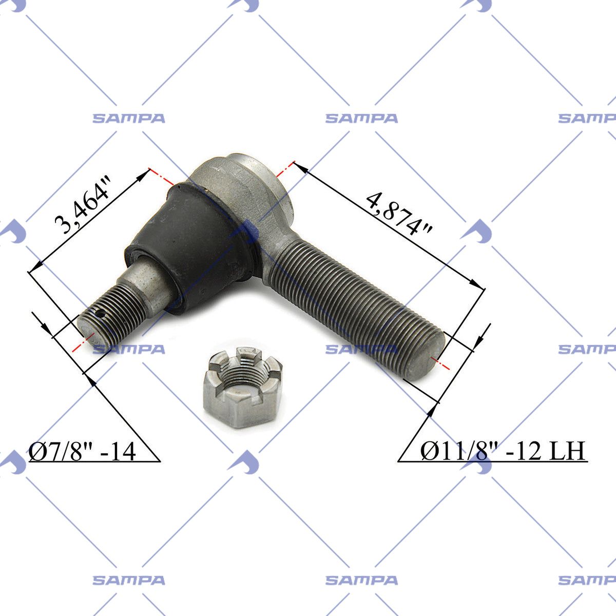 SAMPA 500.951 technical drawing