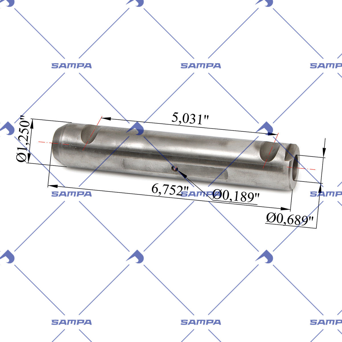 SAMPA 500.981 technical drawing