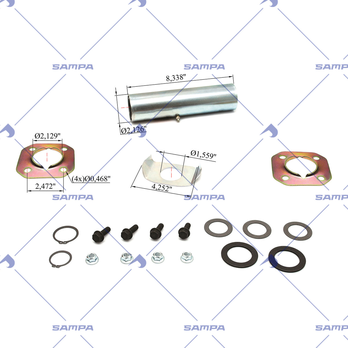 SAMPA 501.017 technical drawing