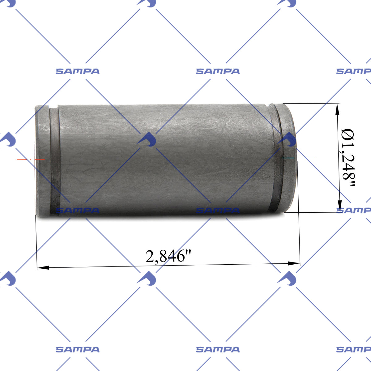 SAMPA 501.056 technical drawing