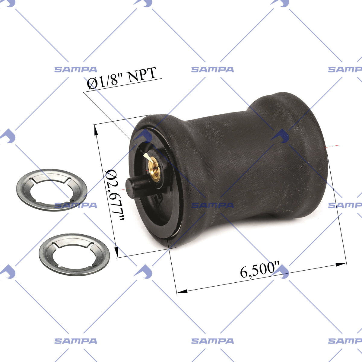 SAMPA 501.151-01 technical drawing