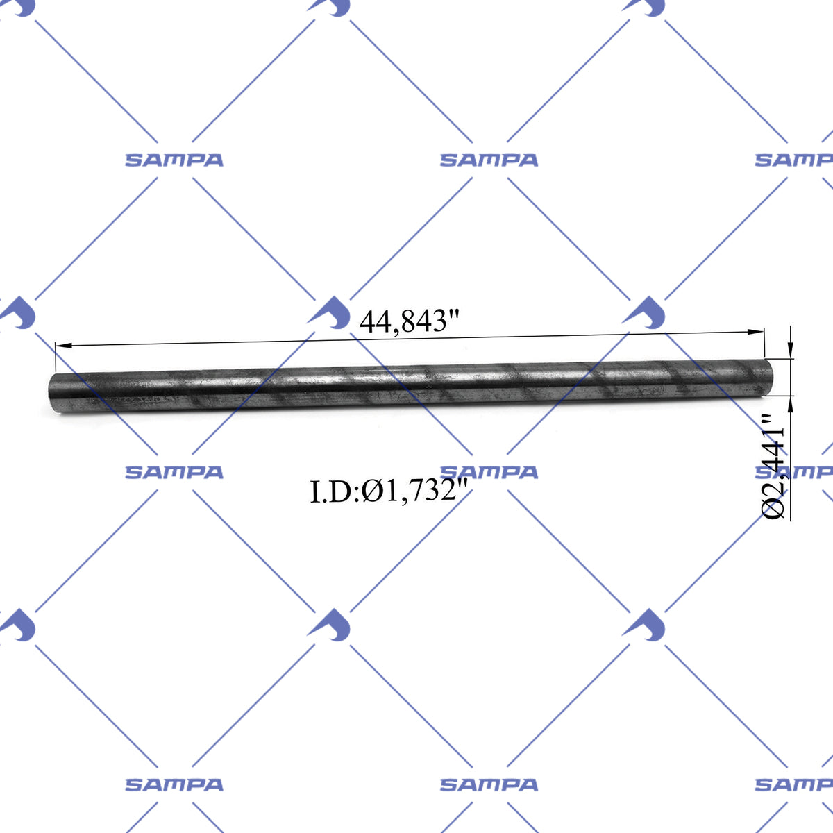 SAMPA 501.236 technical drawing