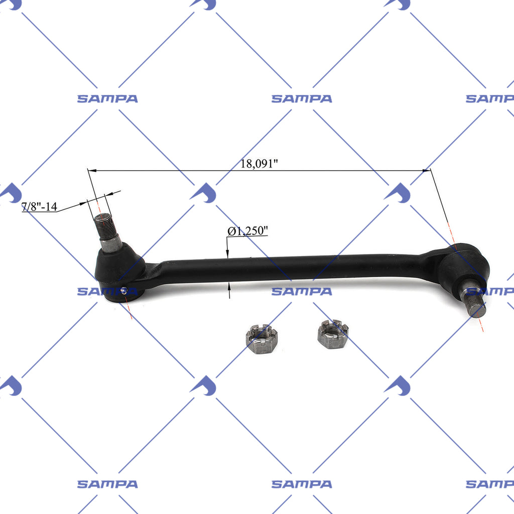 SAMPA 501.353 technical drawing
