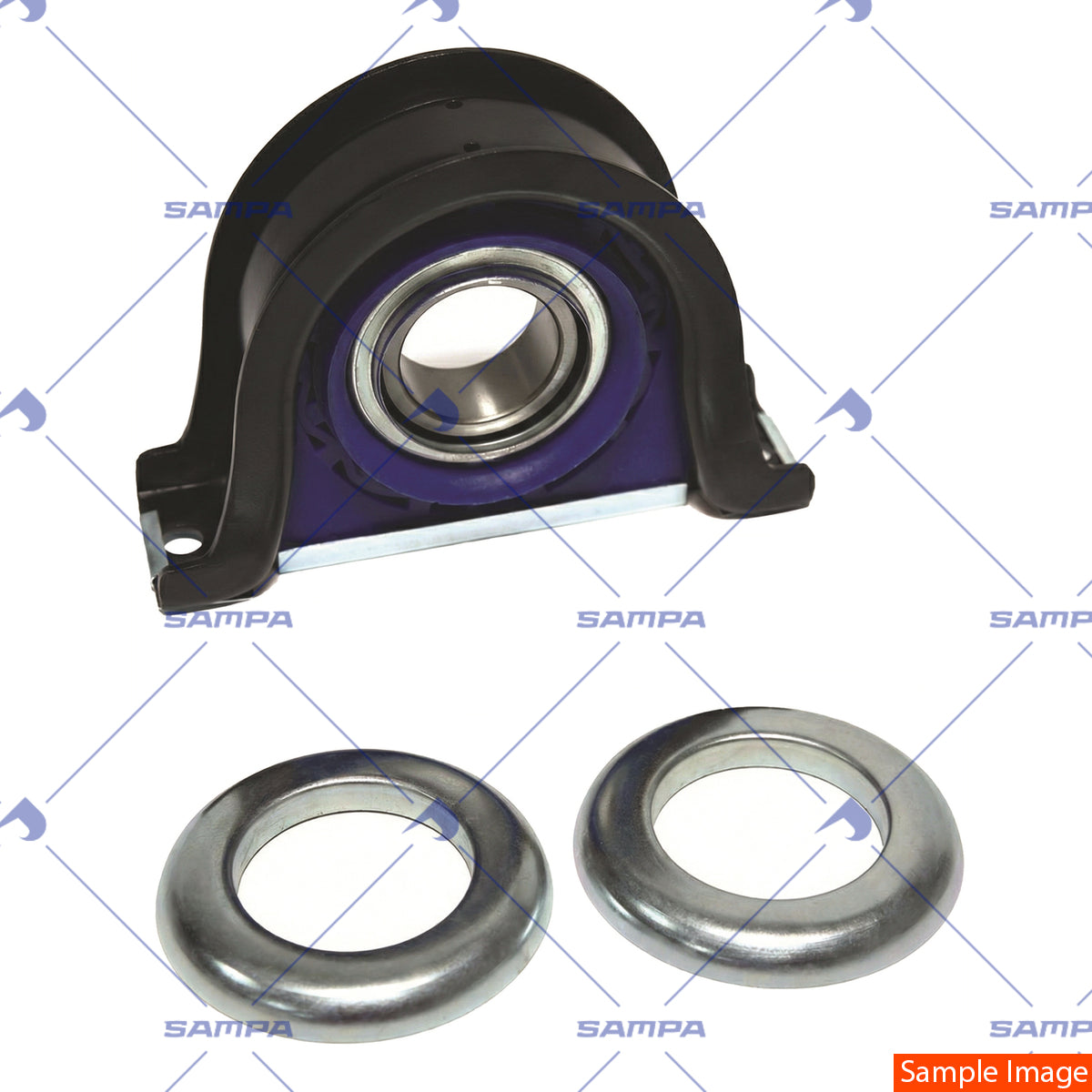 SAMPA 501.423A Driveshaft Center Bearing, Self-Aligning, Polyurethane