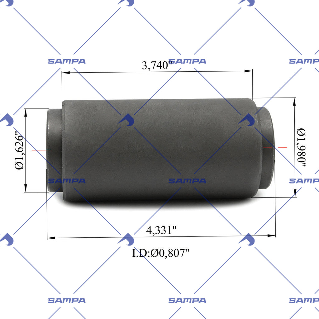 SAMPA 501.882 technical drawing