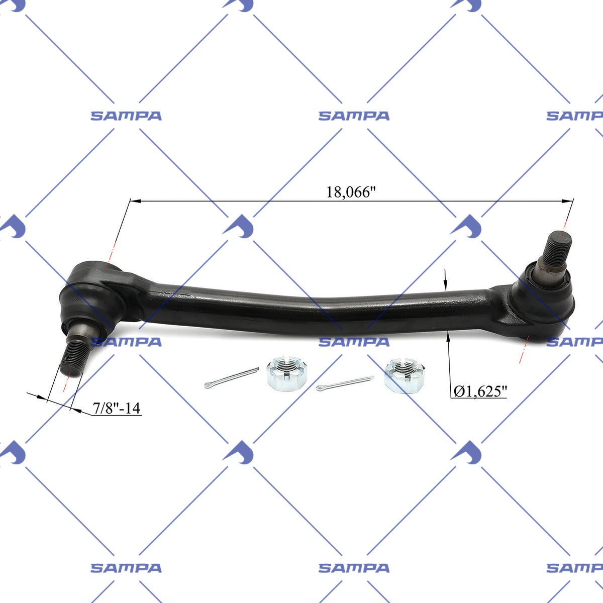 SAMPA 502.173 technical drawing