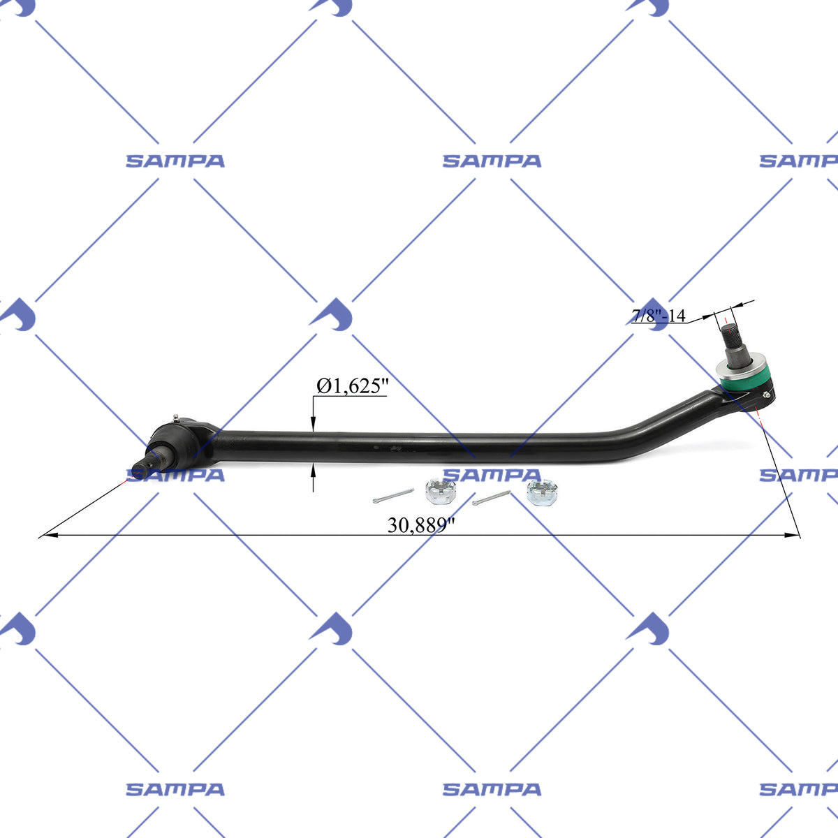 SAMPA 502.179 technical drawing