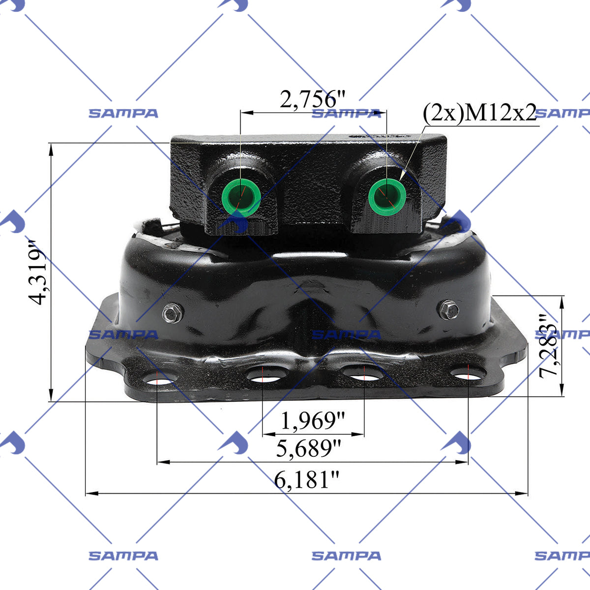 SAMPA 502.199 technical drawing