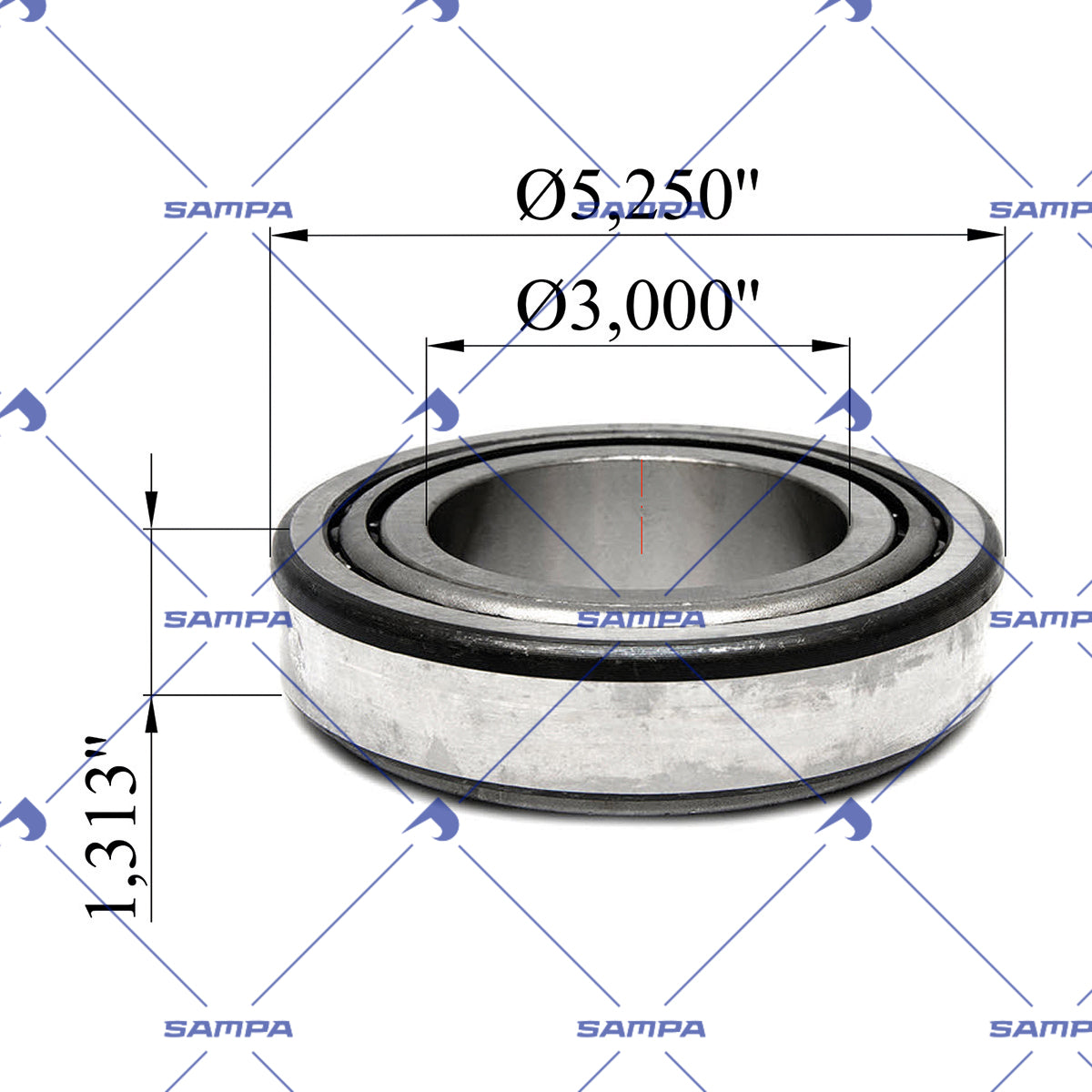 SAMPA 502.326 technical drawing