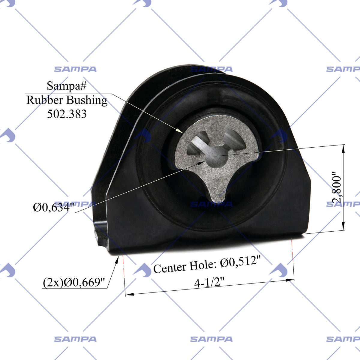 SAMPA 502.382 technical drawing