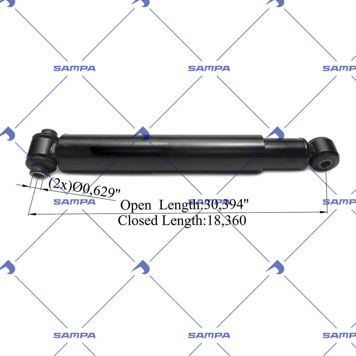 SAMPA 502.751 technical drawing