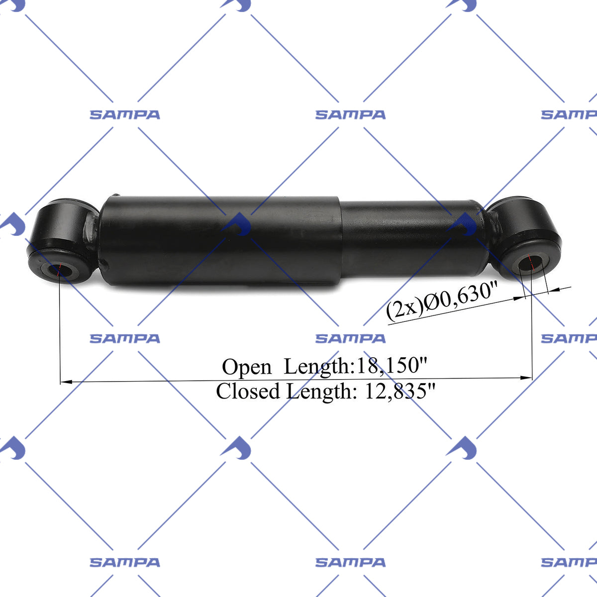 SAMPA 502.753 technical drawing