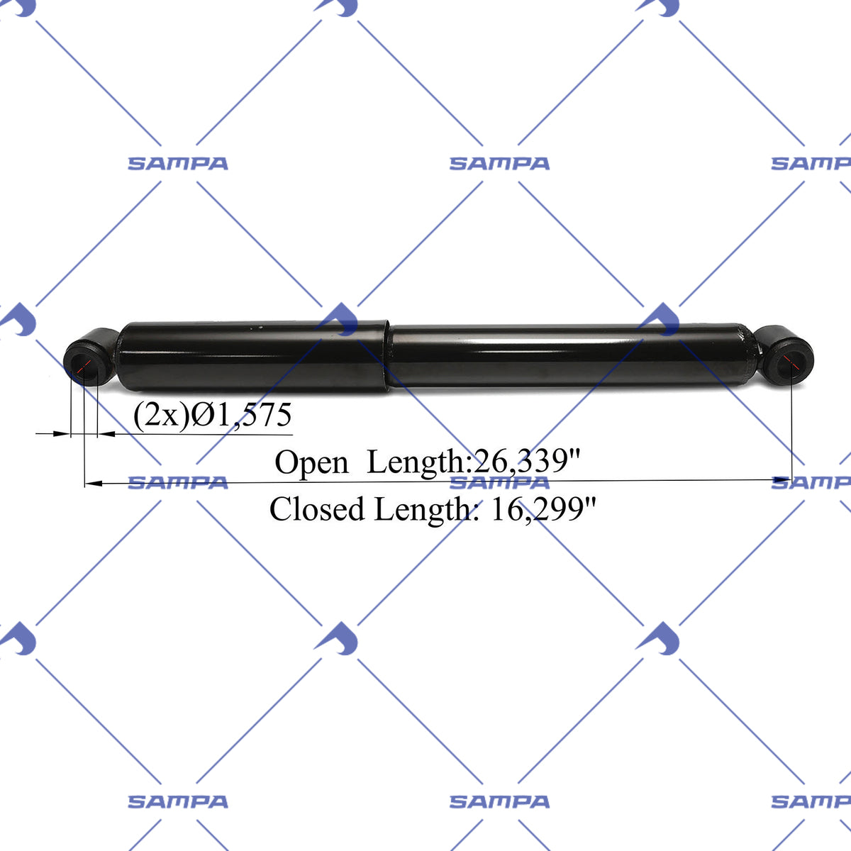 SAMPA 502.754 technical drawing