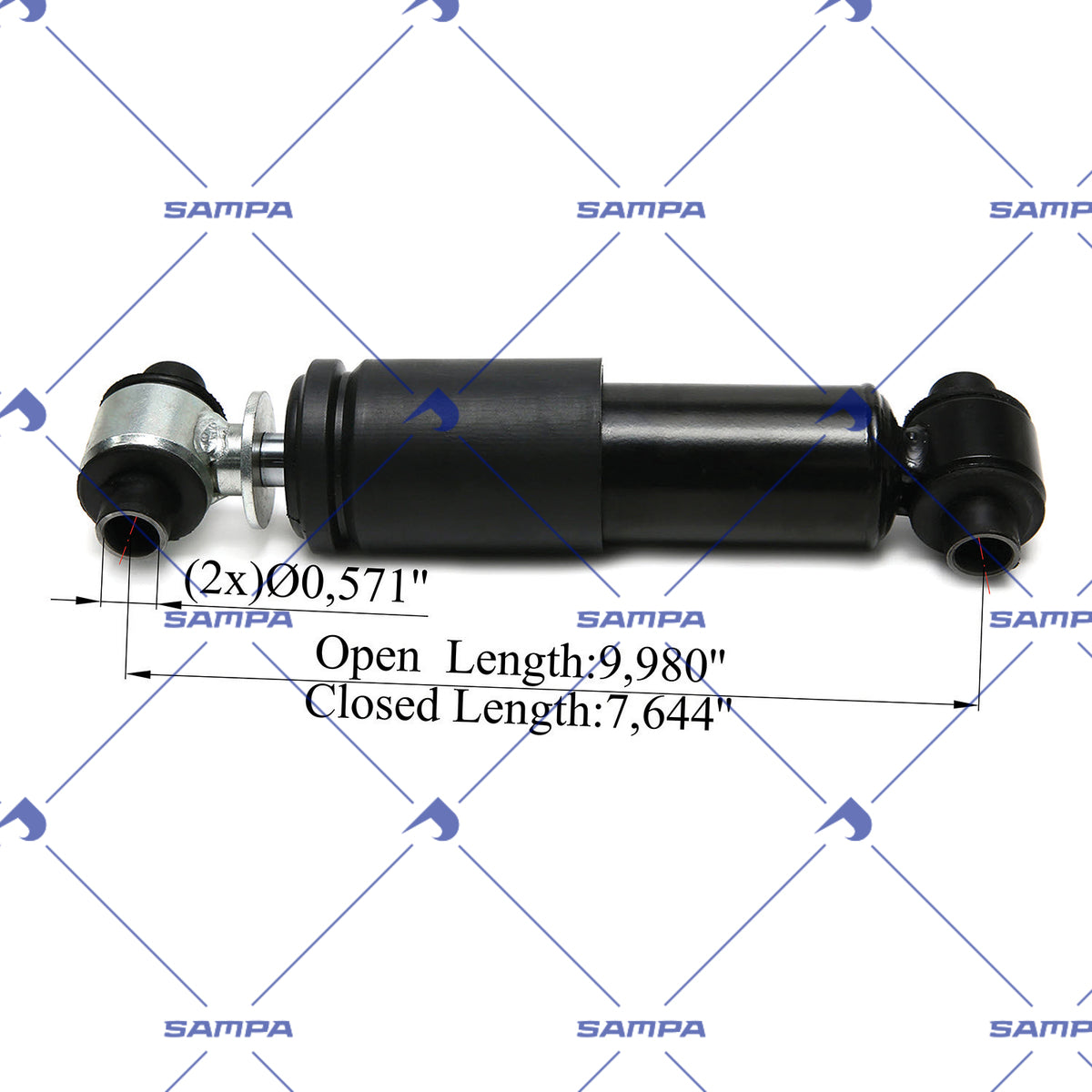 SAMPA 502.818 technical drawing