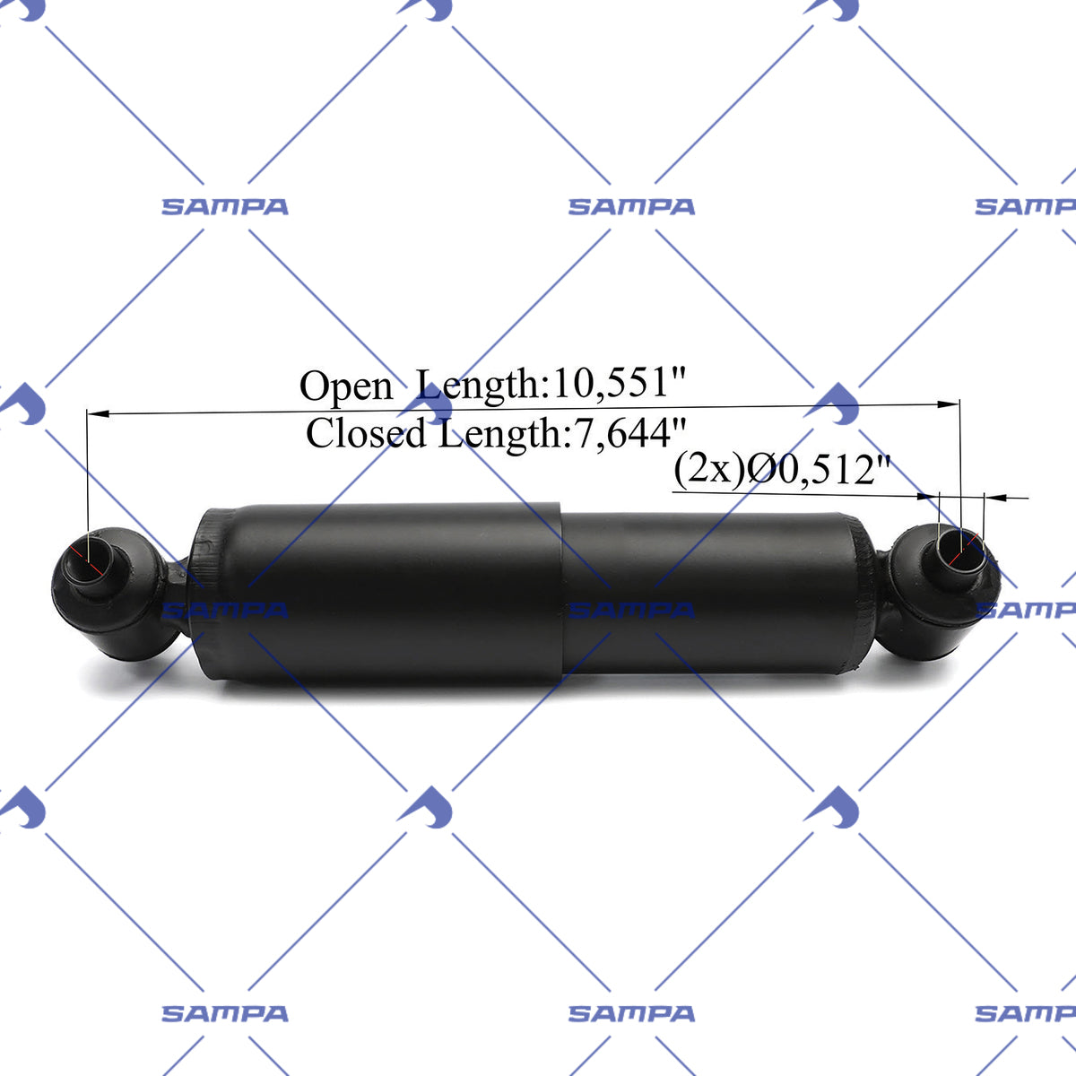 SAMPA 502.819 technical drawing