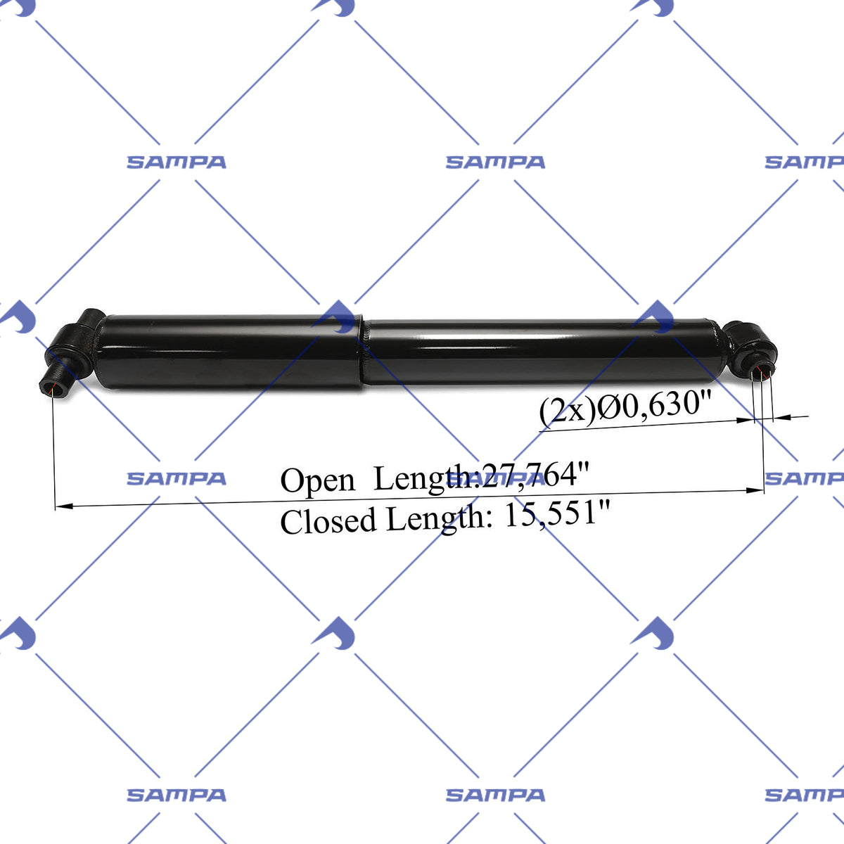 SAMPA 502.833 technical drawing