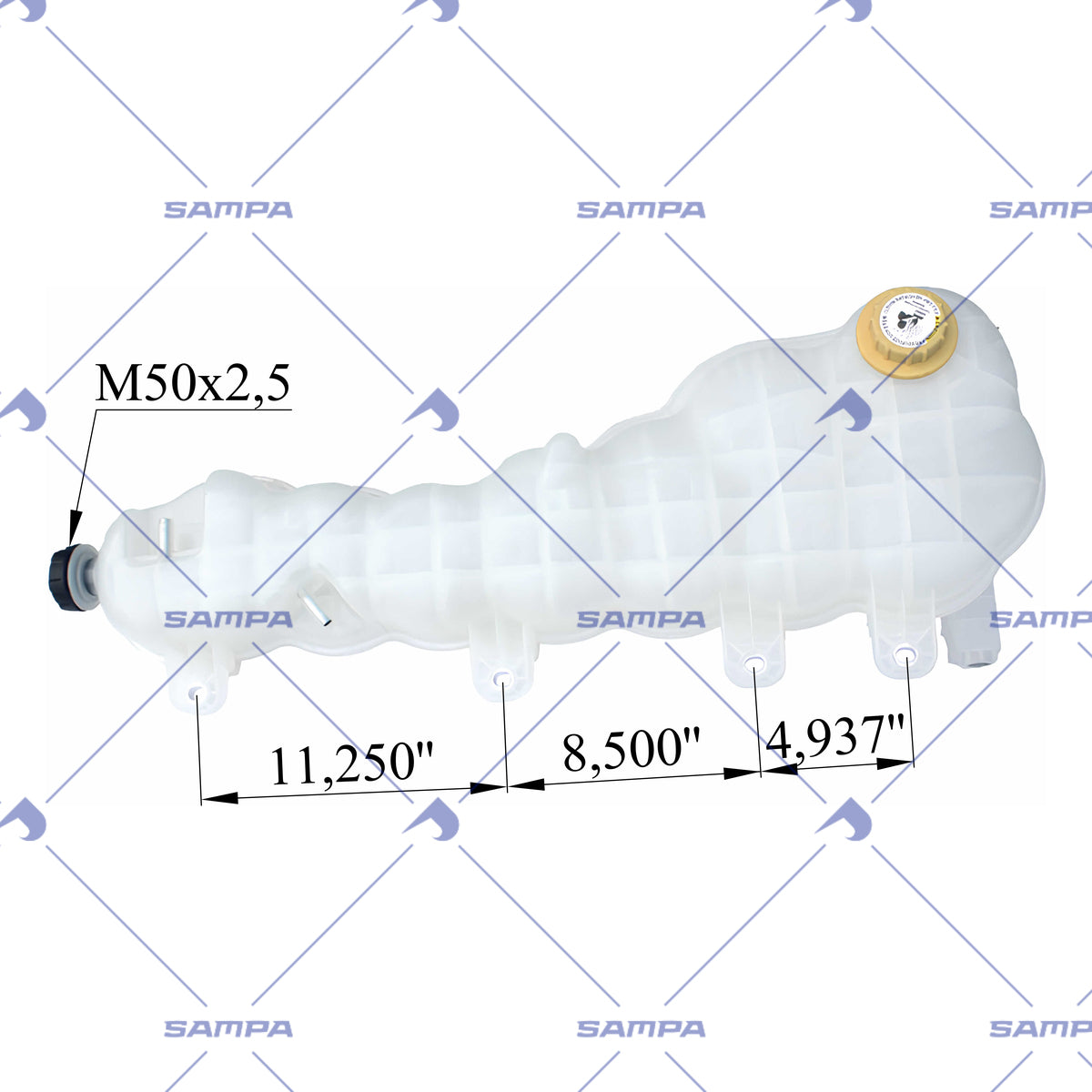 SAMPA 502.924 technical drawing