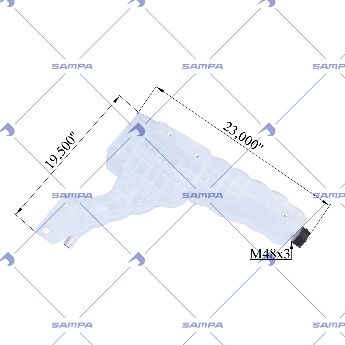 SAMPA 502.929 technical drawing