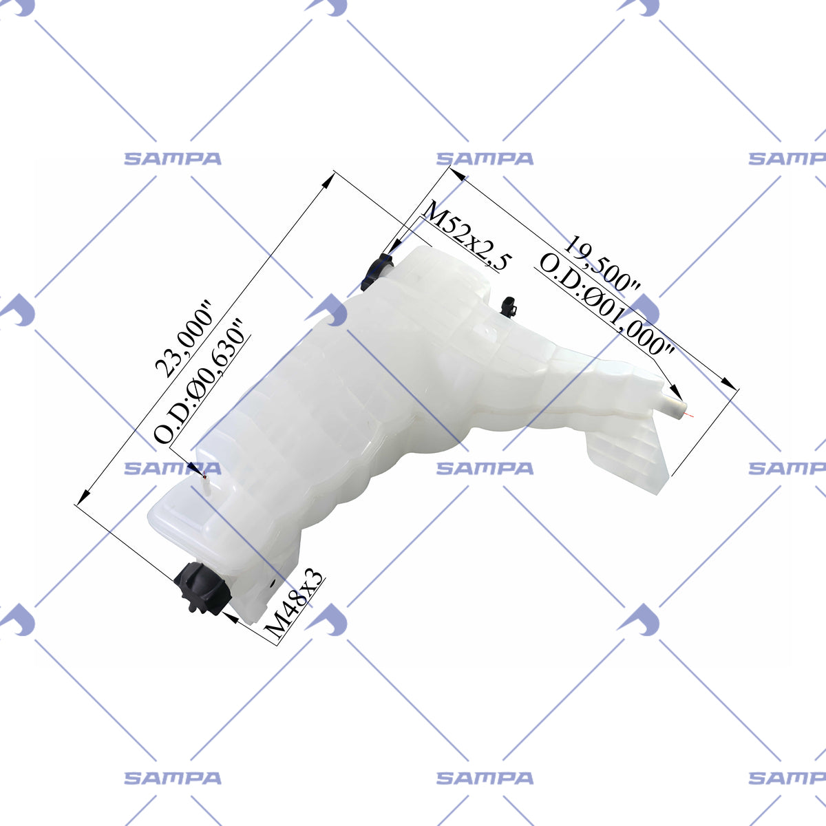 SAMPA 502.930 technical drawing