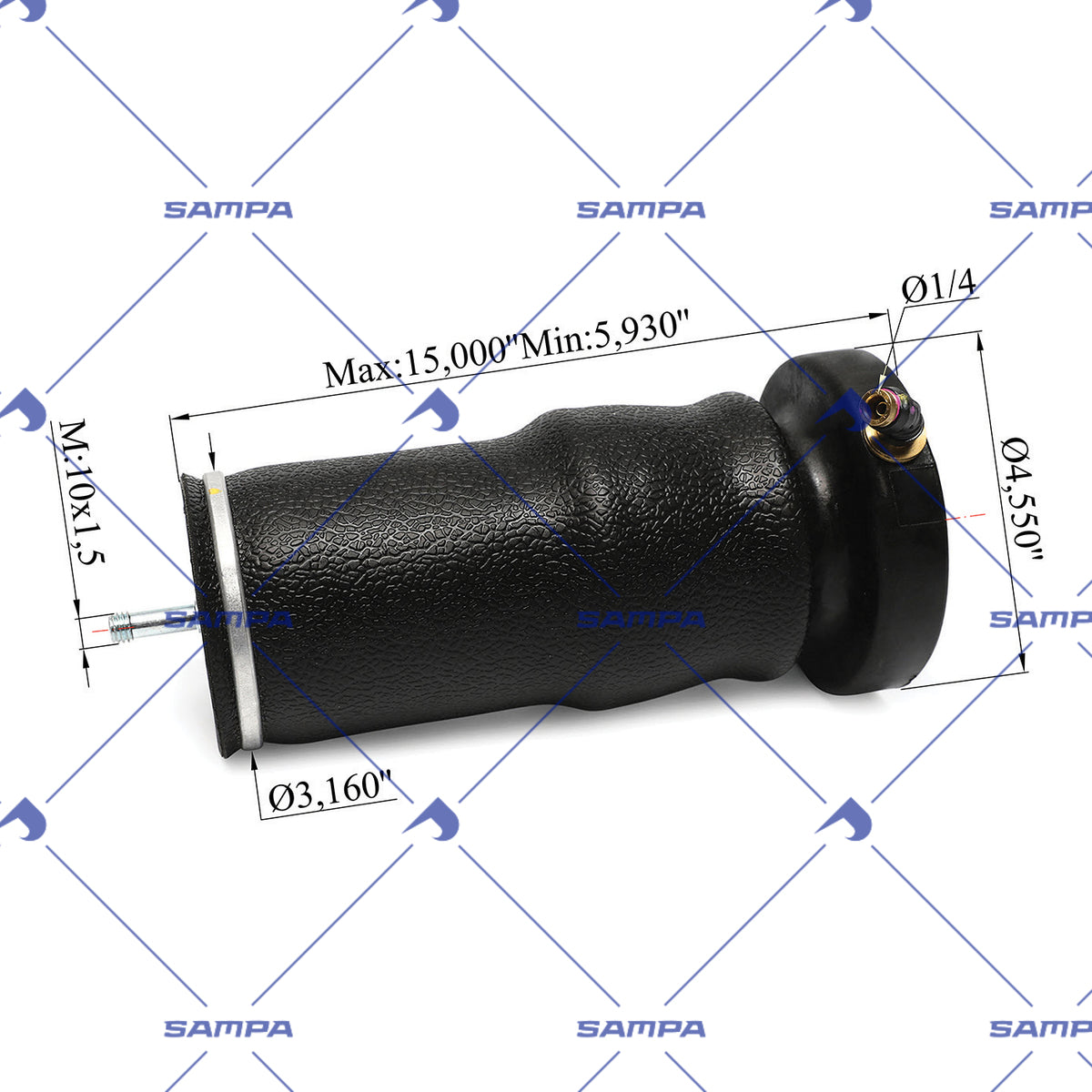 SAMPA 502.966 technical drawing