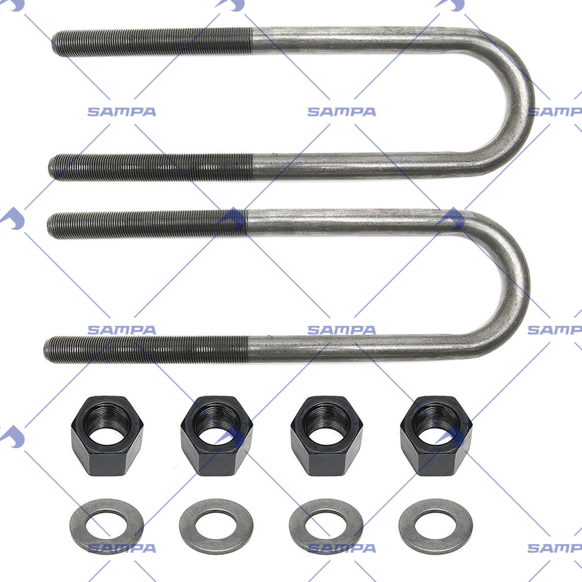 SAMPA 503.224A U-Bolt Kit 7/8in x 5in x 12in