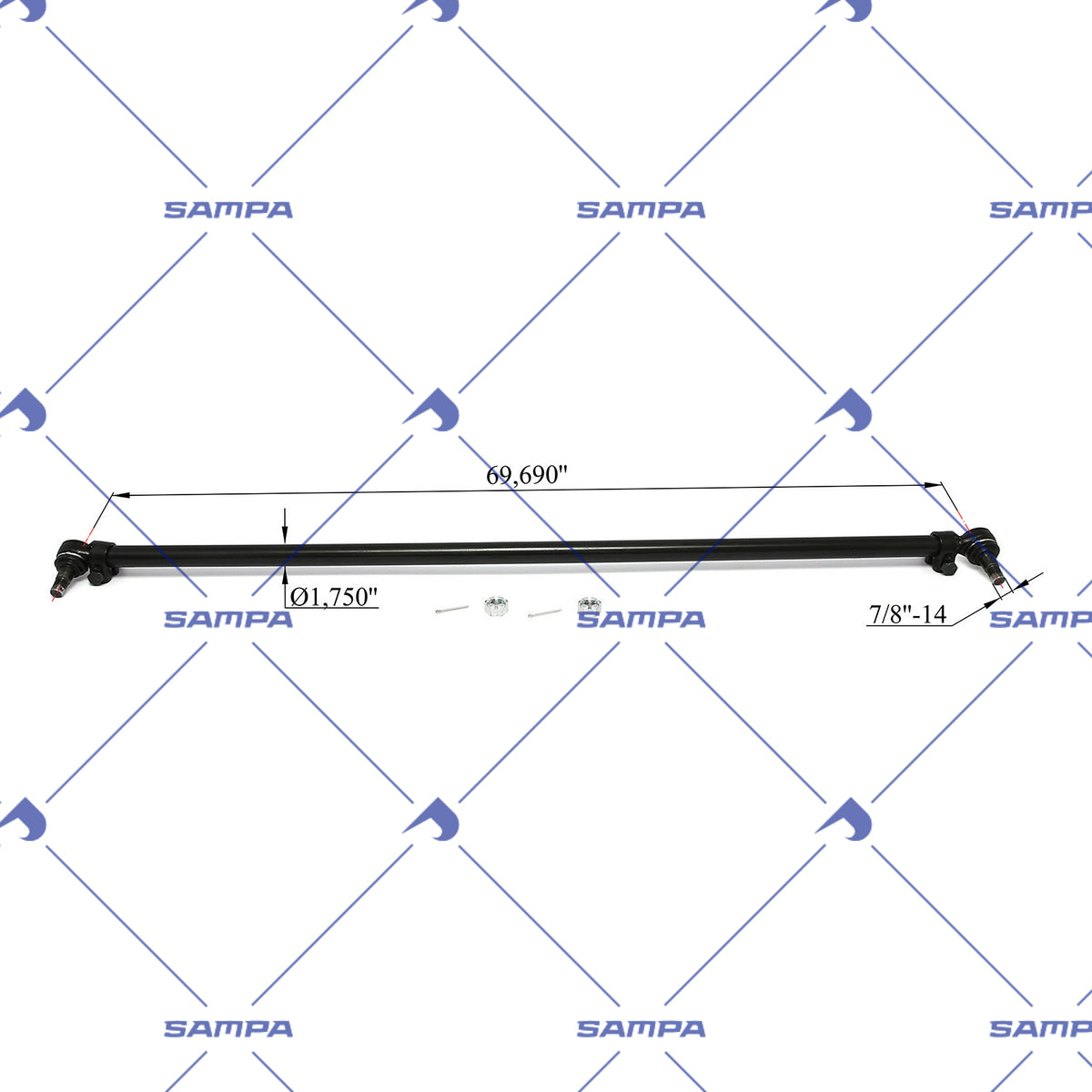 SAMPA 503.497 technical drawing