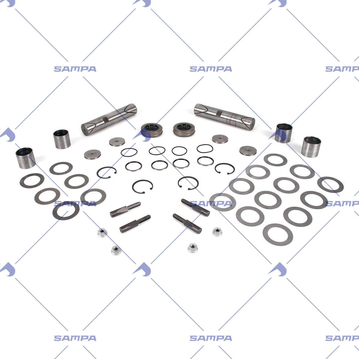 SAMPA 50E.120A King Pin Set Rapid No-Ream (Spiral)